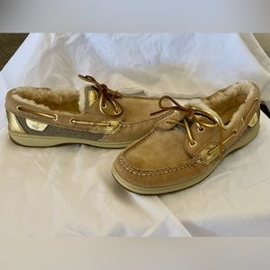 Y2K Sperry Wool lined Top Sider